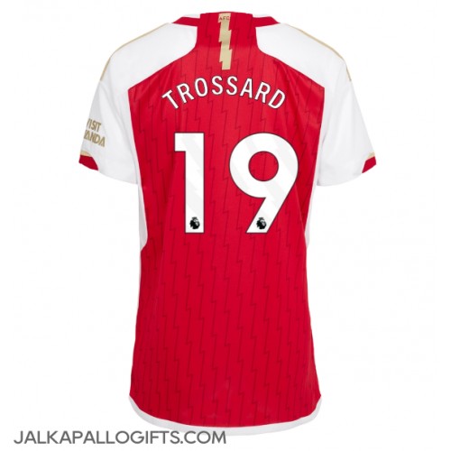 Arsenal Leandro Trossard #19 Kotipaita Naiset 2023-24 Lyhythihainen